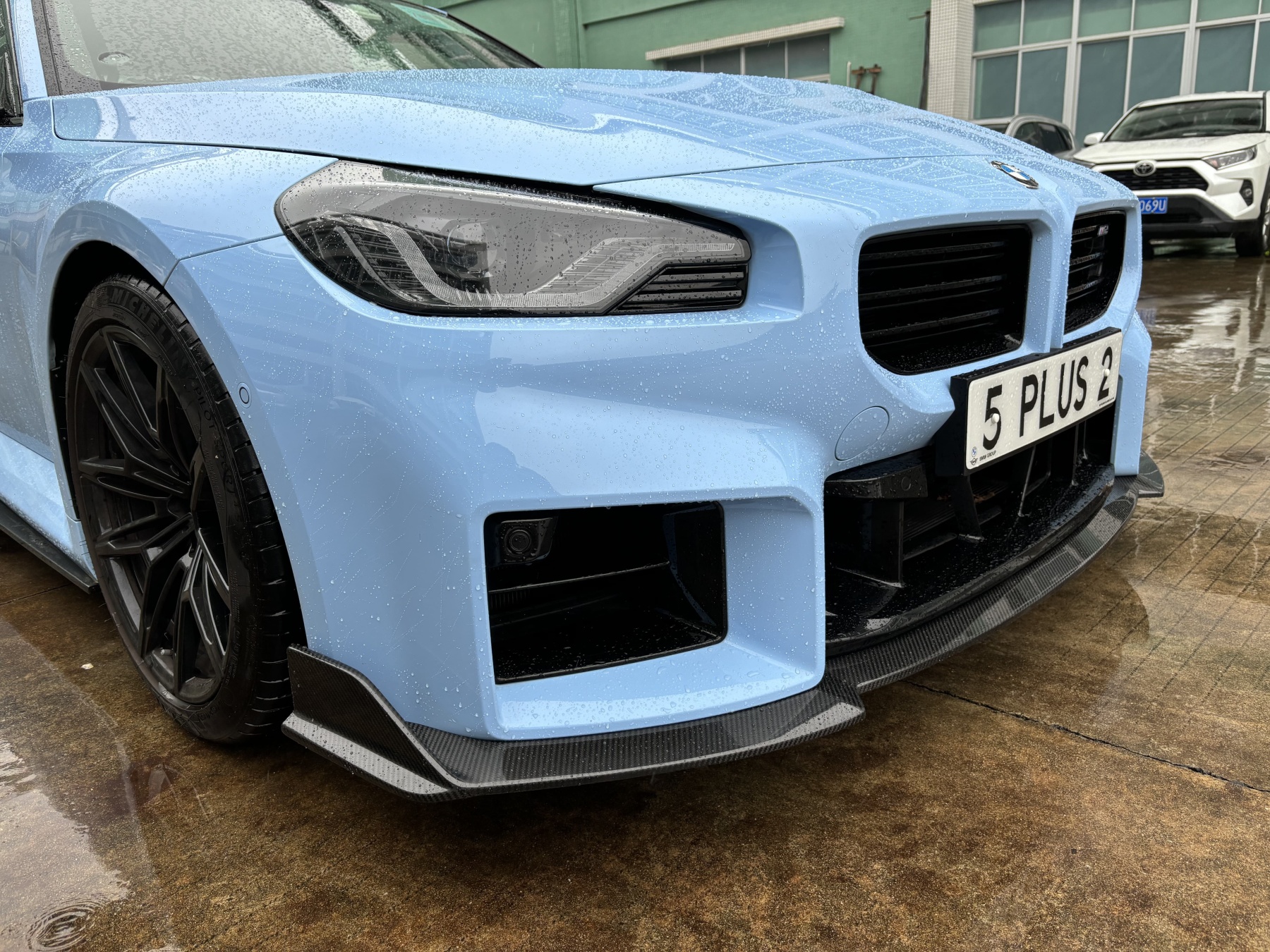 BMW G87 M2 Ocean Design OD Style Dry Carbon Parts - styling view