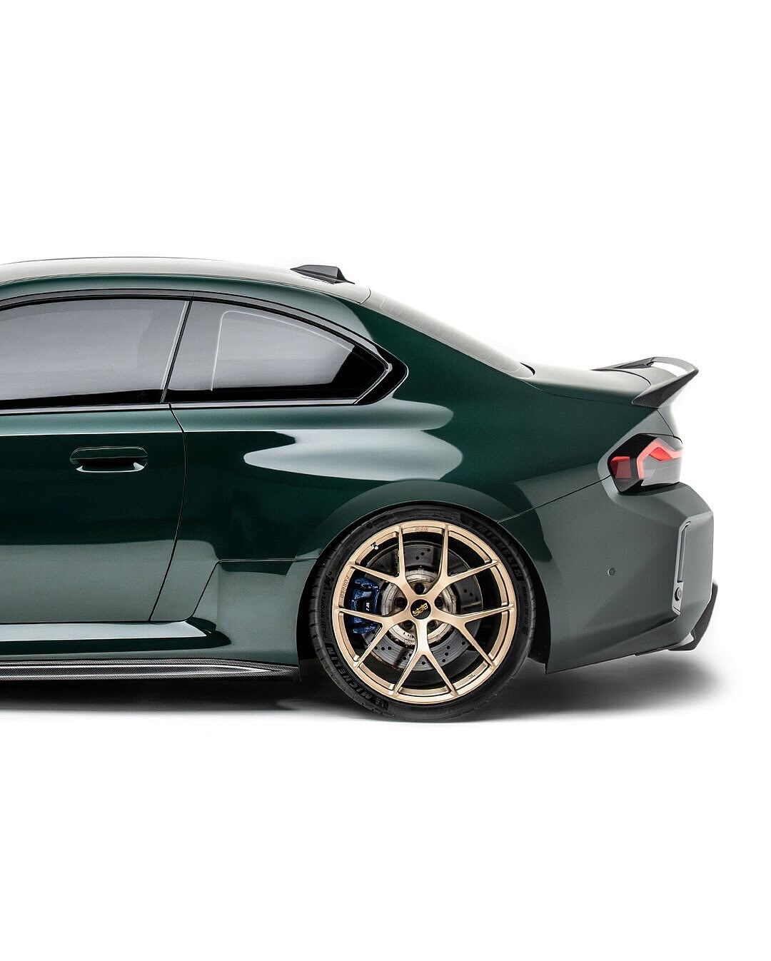 BMW G87 M2 AR V2 Style Dry Carbon Parts - styling view
