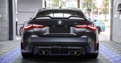 BMW G80 M3/G82 M4 V Style Dry Carbon Parts - styling view