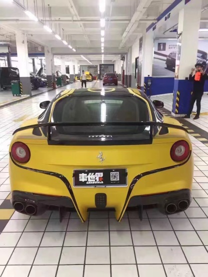 Ferrari F12 DMC Style Parts - styling view