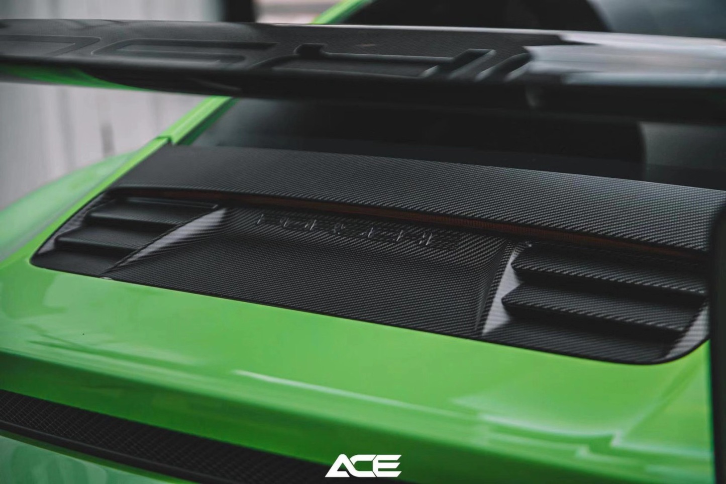 Porsche 991 GT3 RS OEM Style Dry Carbon Parts - styling view