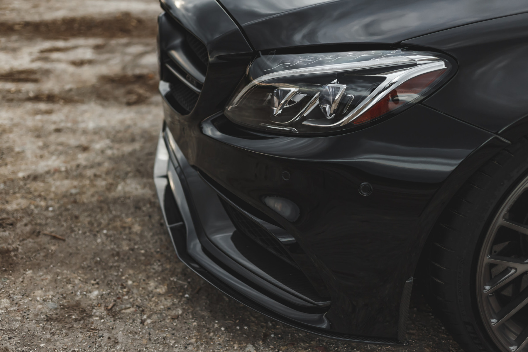 Mercedes-Benz C63 Coupe ModCarbon Style Parts - styling view