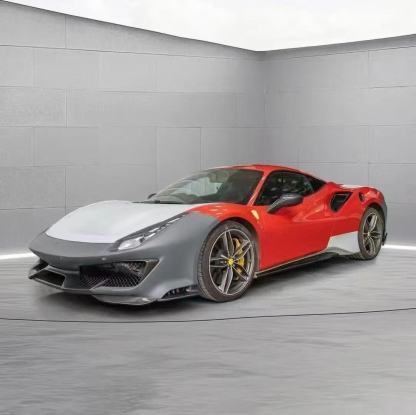 Ferrari 488 GTB/Spider Pista Style PP and Carbon Conversion Configurations - styling view
