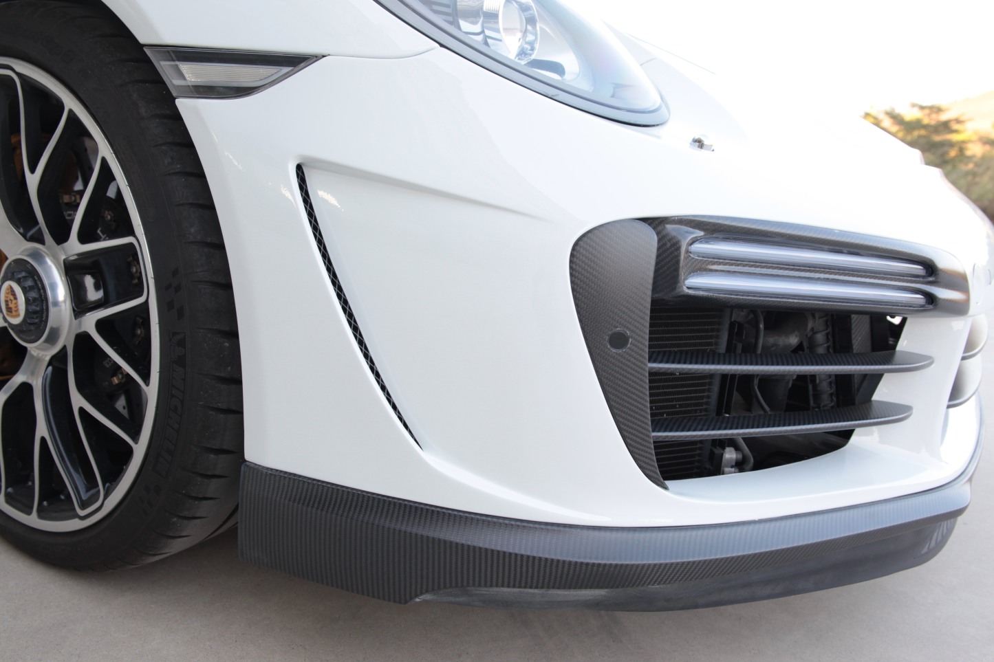 Porsche 911 991.2 Turbo Topcar Style Parts - styling reference for Front Lip - Carbon Fiber (Front Bumper Option)