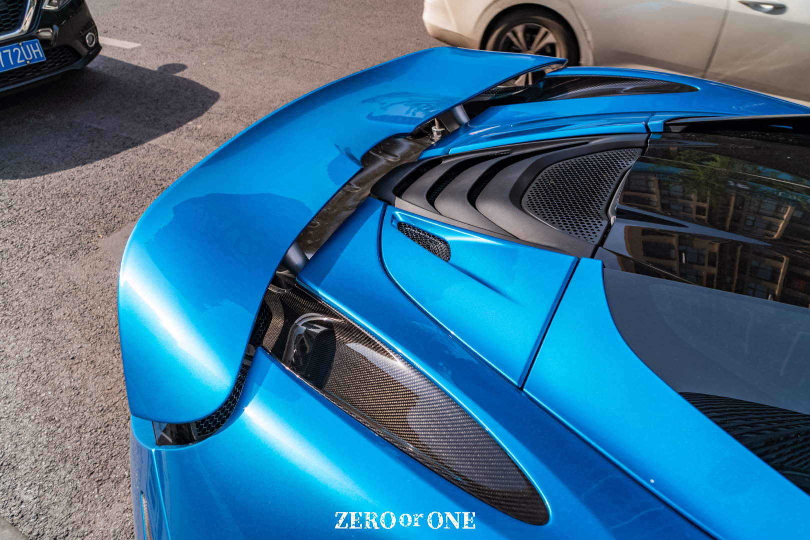McLaren 720S V Style Carbon Fiber Parts - styling view