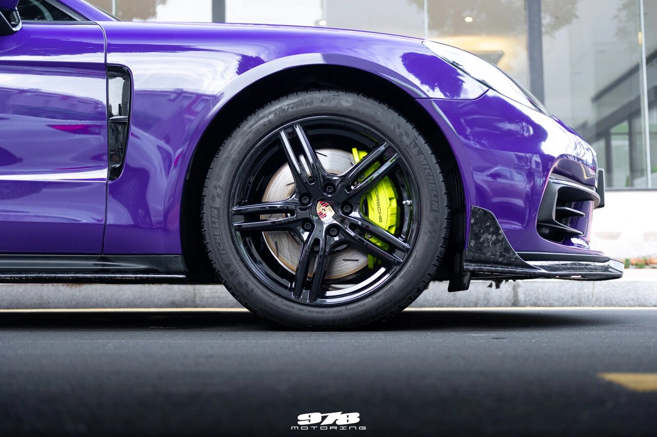 Porsche Panamera 971 OD Style Dry Carbon Parts - styling view