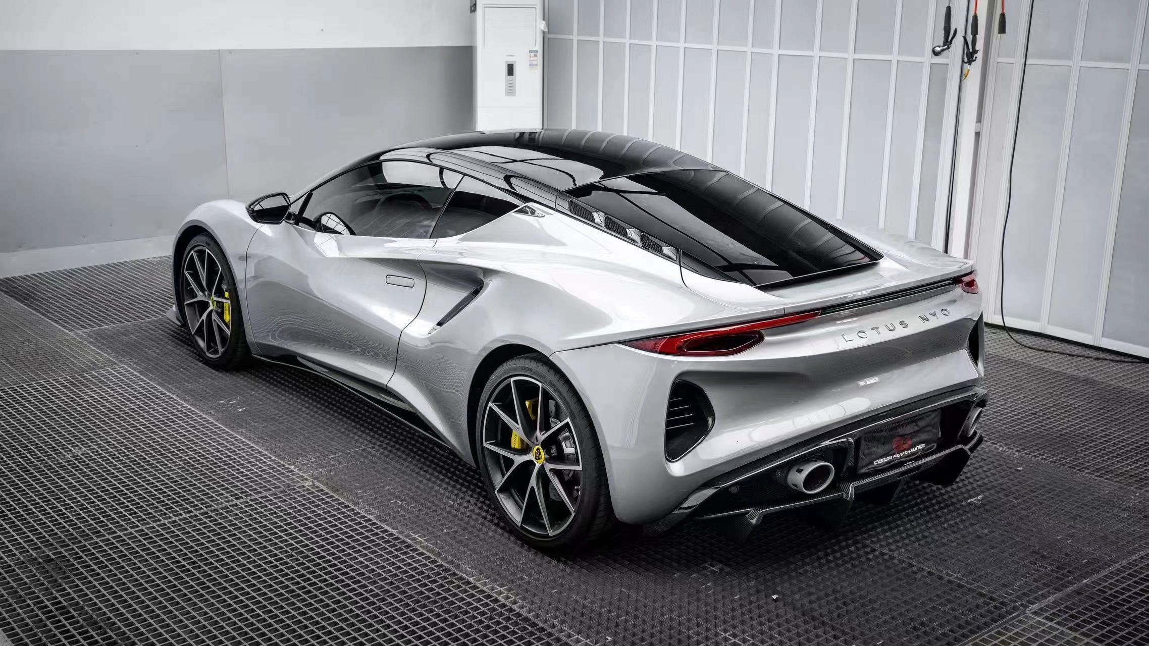 Lotus Emira Ocean Design Style Dry Carbon Parts - styling view