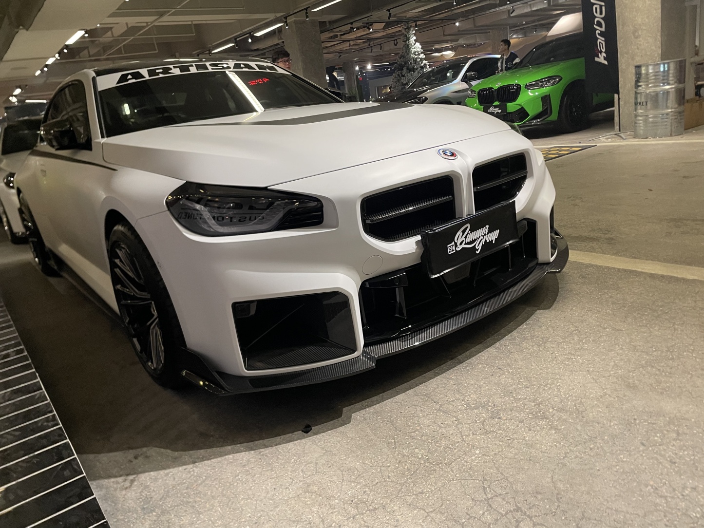 BMW G87 M2 Ocean Design OD Style Dry Carbon Parts - styling view