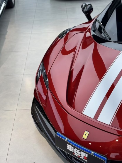 Ferrari SF90 OEM Style Dry Carbon Parts - styling view