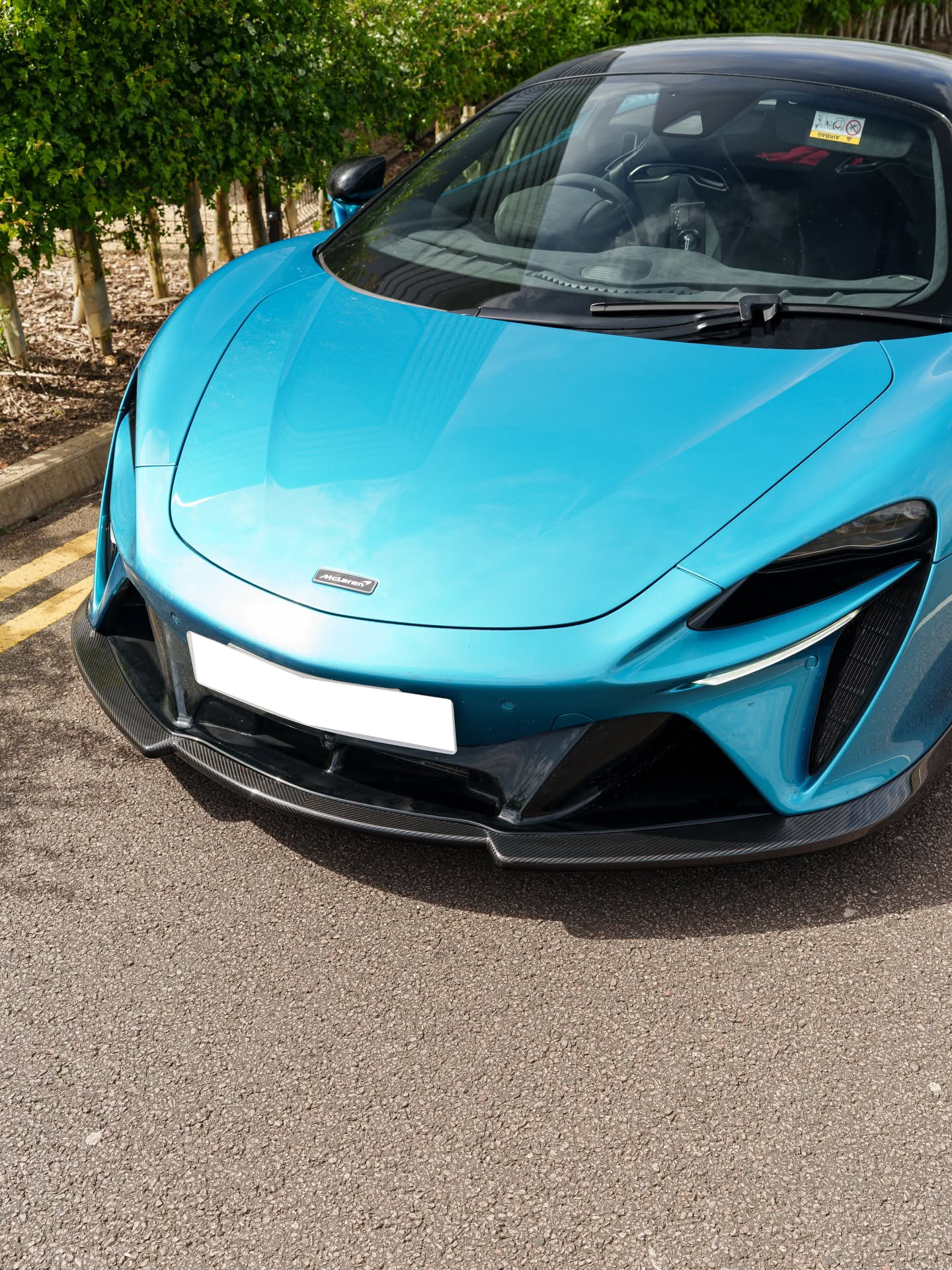 McLaren Artura C Style Dry Carbon Parts - styling view