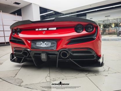 Ferrari F8 MSY Style Parts - styling view
