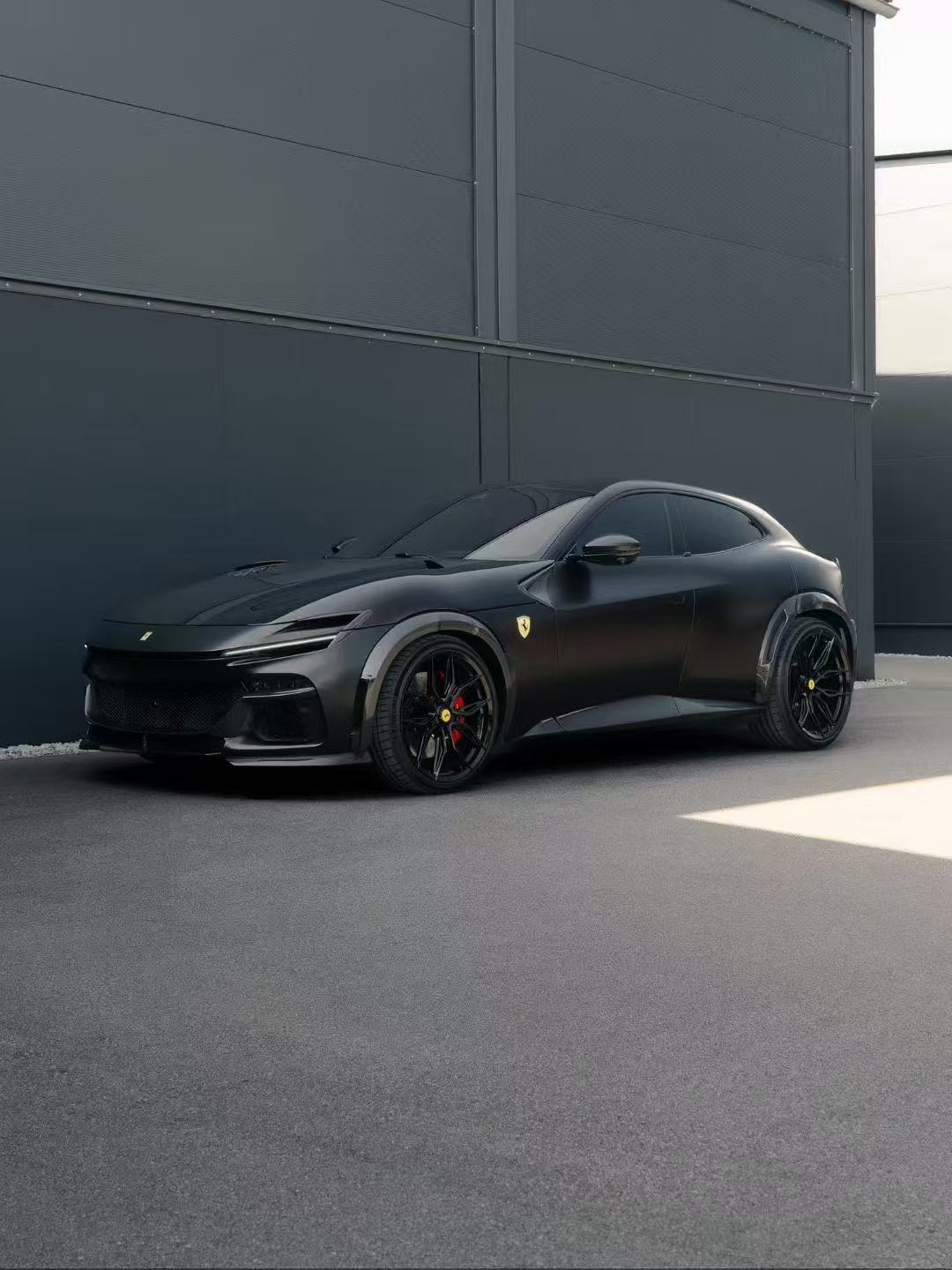 Ferrari Purosangue N Style Dry Carbon Parts - styling view
