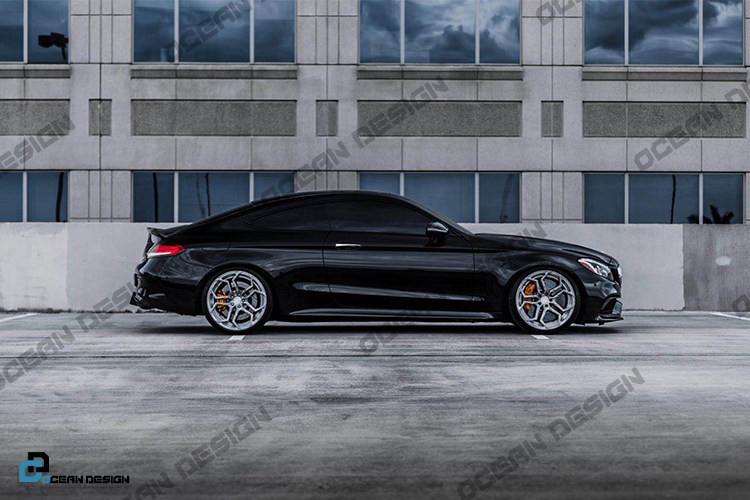 Mercedes-Benz C63 Coupe ModCarbon Style Parts - styling view