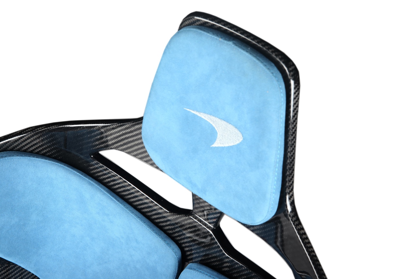 McLaren Senna Style Dry Carbon Bucket Seat - styling view