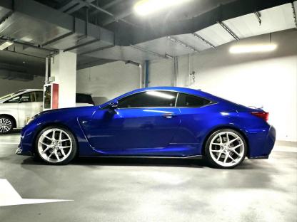 Lexus RC F Ocean Design Style Carbon Fiber Parts - styling view