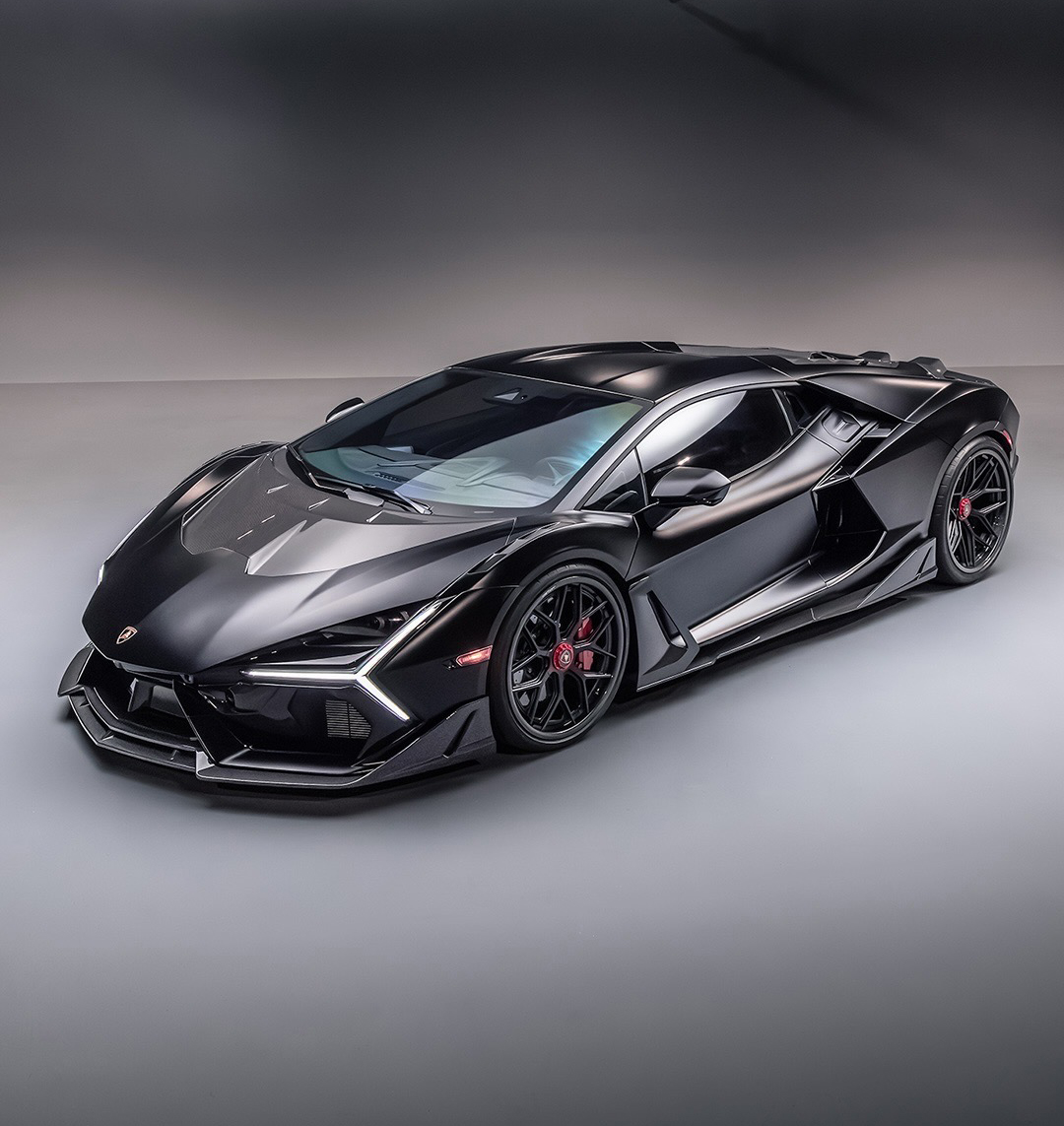 Lamborghini Revuelto R Style Dry Carbon Parts - styling view