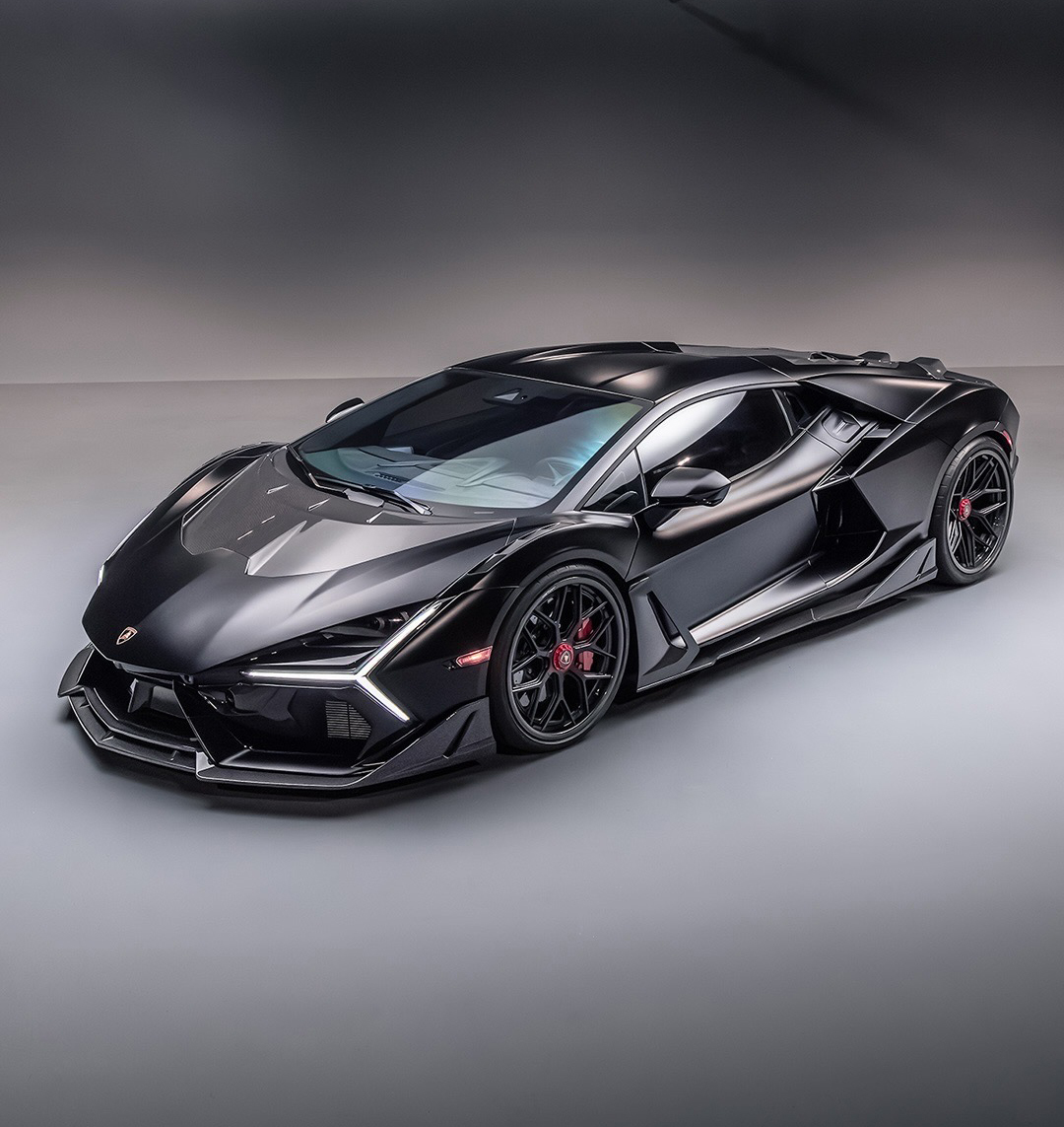 Lamborghini Revuelto R Style Dry Carbon Parts - styling view