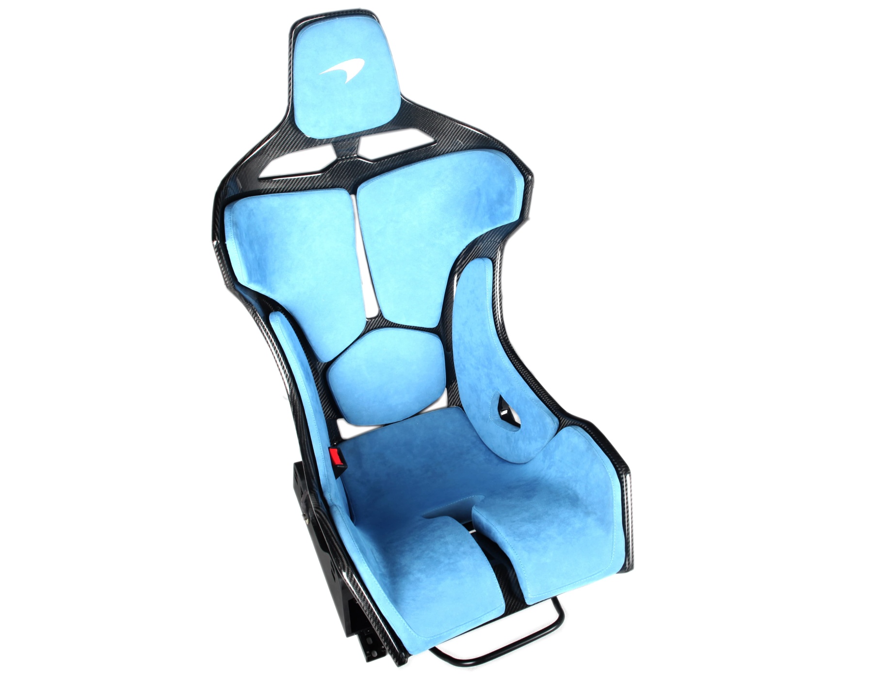 McLaren Senna Style Dry Carbon Bucket Seat - styling view