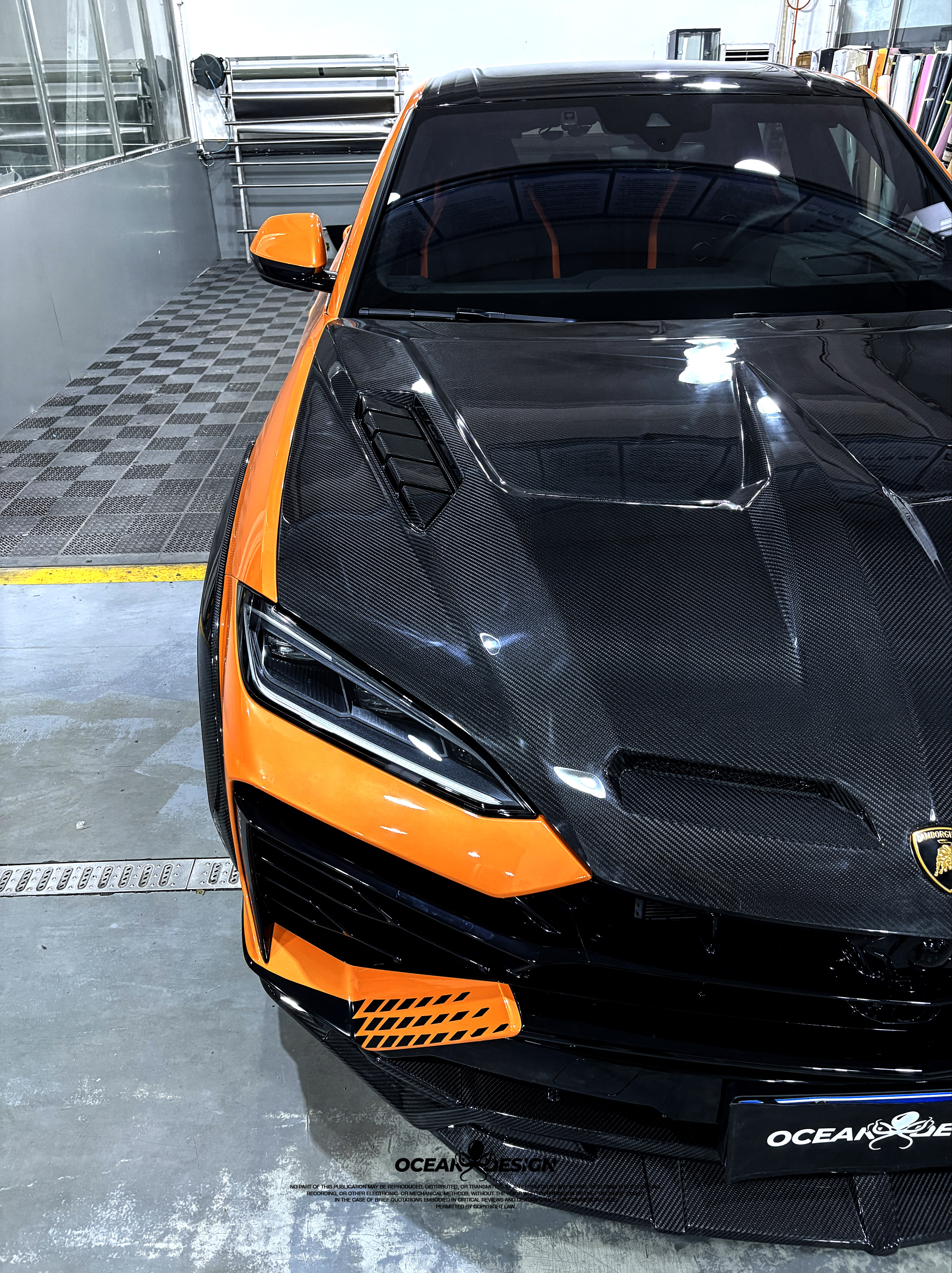 Lamborghini Urus SE U Style Parts - styling view