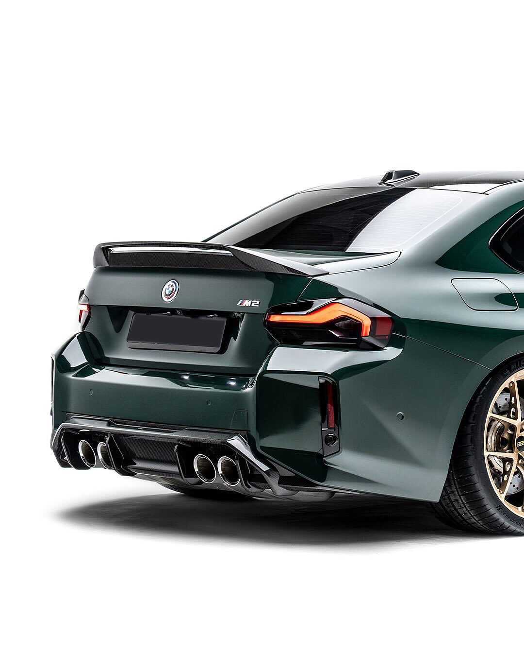 BMW G87 M2 AR V2 Style Dry Carbon Parts - styling reference for Rear Lip