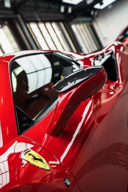 Ferrari F8 MSY Style Parts - styling view