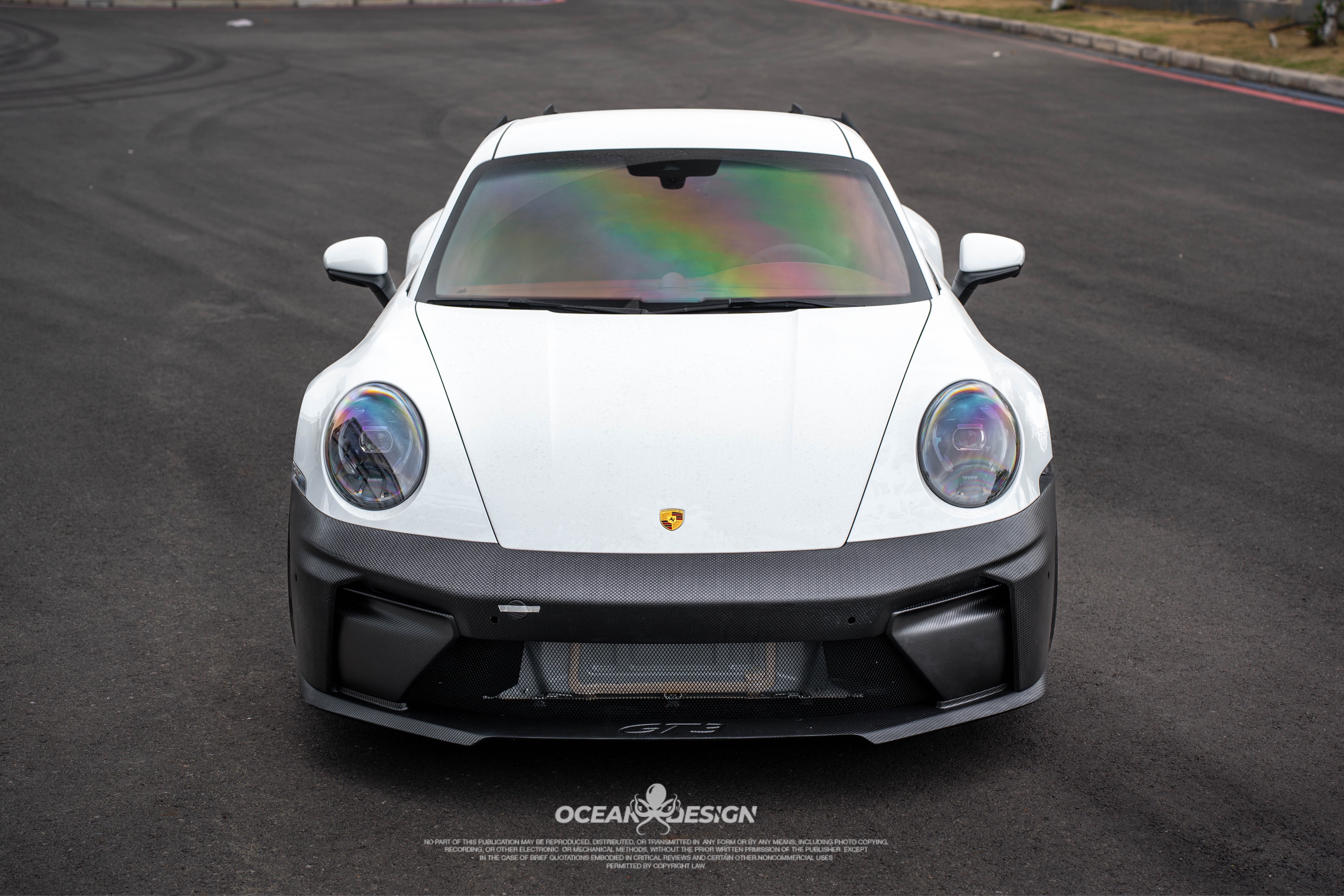 Porsche 911 992.1 / 992.2 GT3 Style Conversion Parts - styling view