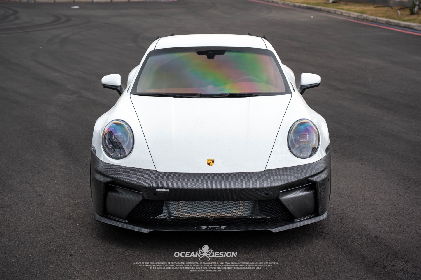 Porsche 911 992.1 / 992.2 GT3 Style Conversion Parts - styling view