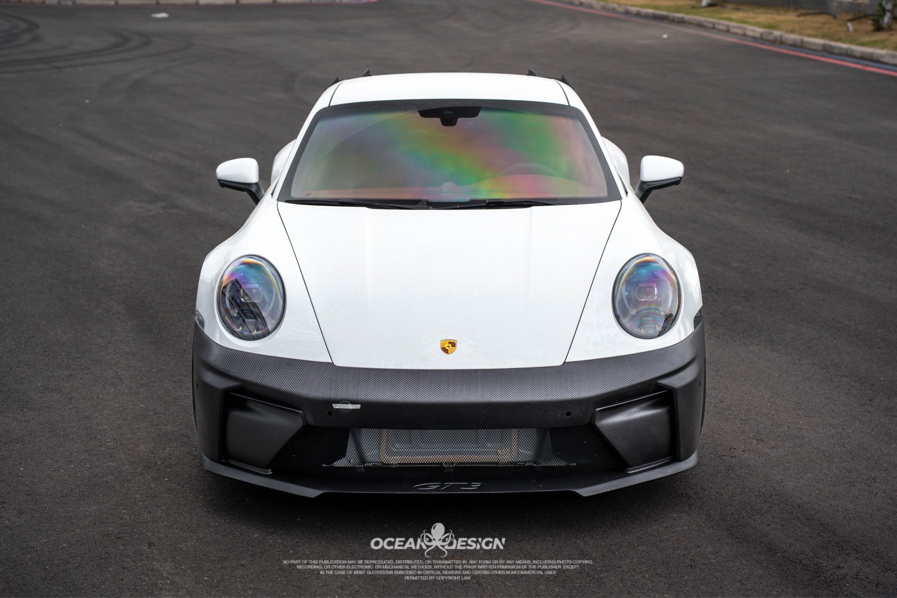 Porsche 911 992.1 / 992.2 GT3 Style Conversion Parts - styling view