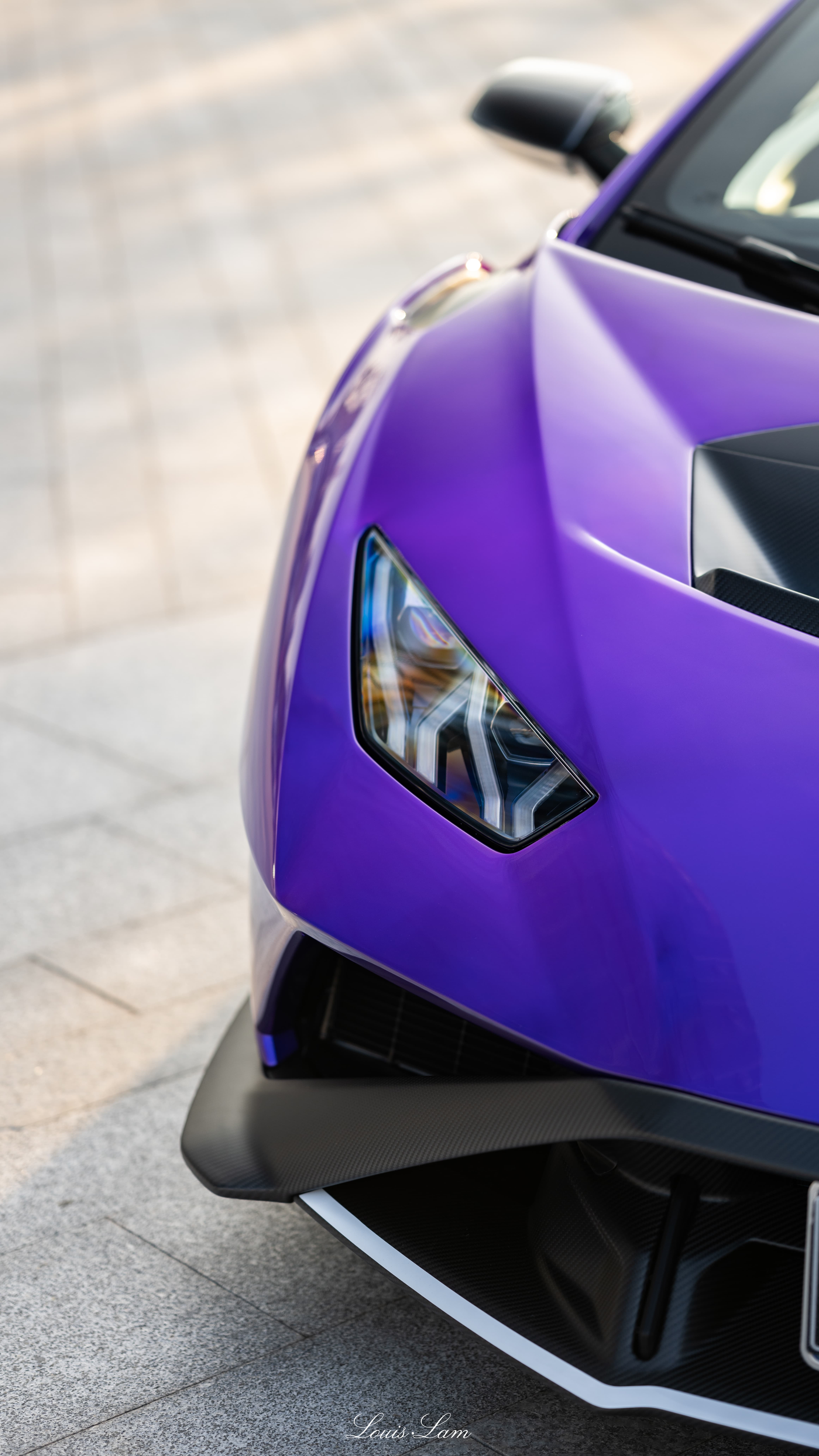 Lamborghini STO OEM Style Dry Carbon Parts - styling view