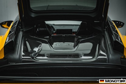 Lotus Emira Monotek Style Dry Carbon Parts - styling view