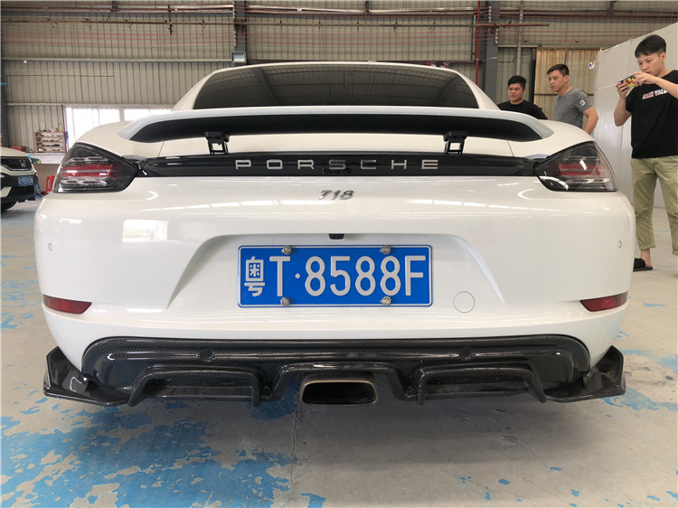 Porsche 718 Boxster / Cayman A Style Parts - styling view