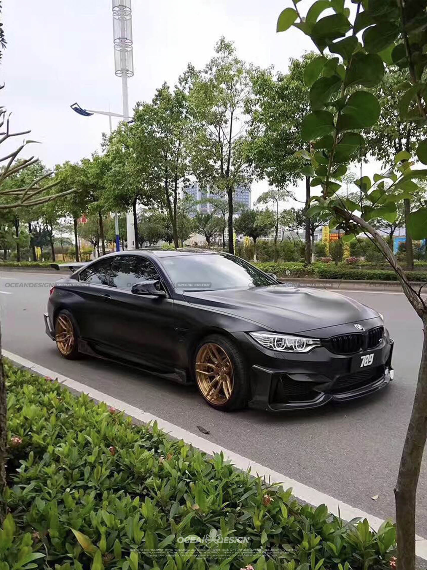 BMW F80 M3/F82 M4 MAD Type 1 Style Parts - styling view