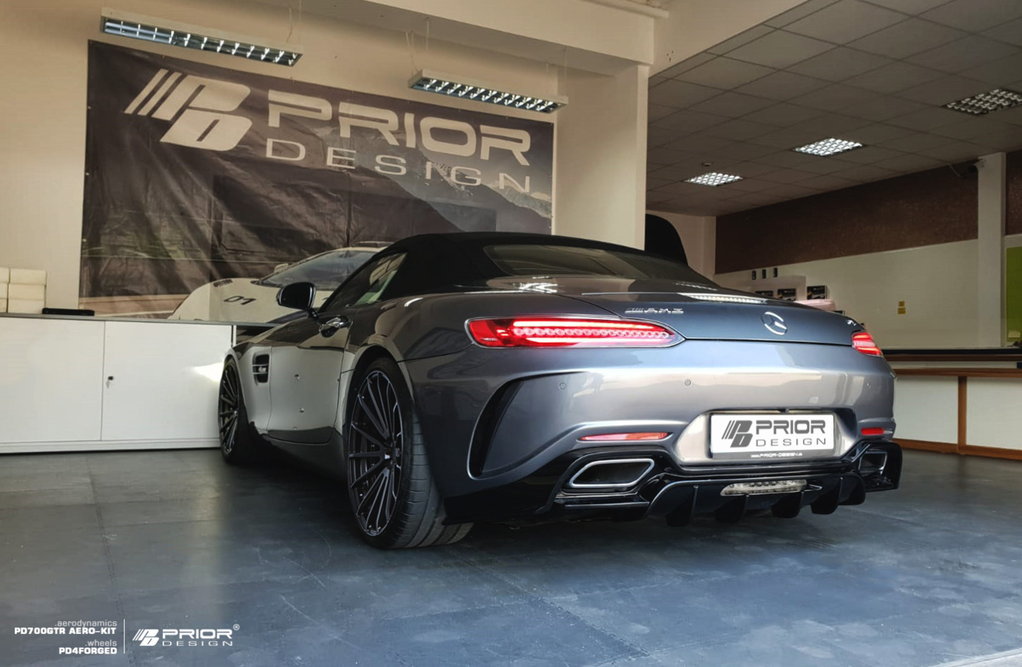 Mercedes-AMG GT Prior Design Style Parts - styling view
