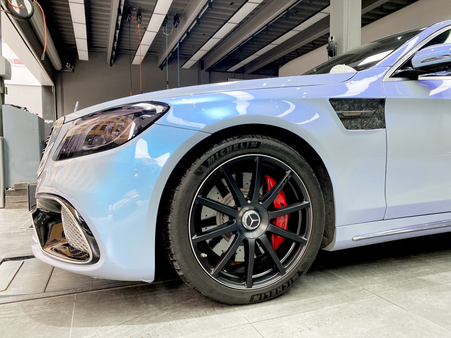 Mercedes-Benz W222.2 S-Class MSY Style Parts - styling view
