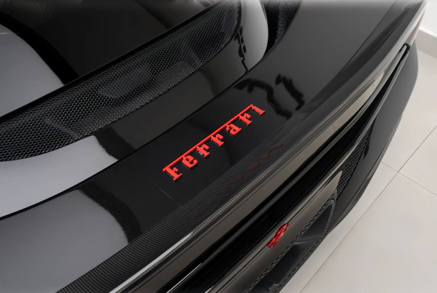 Ferrari 296 GTB K Style Dry Carbon Parts - styling view