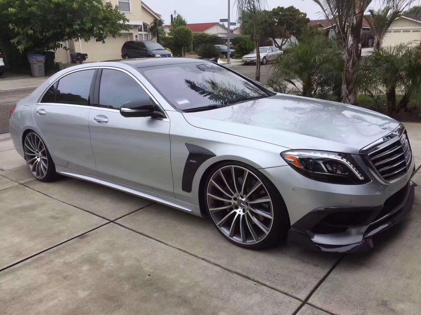 Mercedes-Benz W222.1 S-Class Brabus Style Parts - styling view