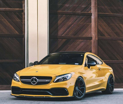 Mercedes-Benz C63 Coupe Edition One Style Carbon Fiber Parts - styling view