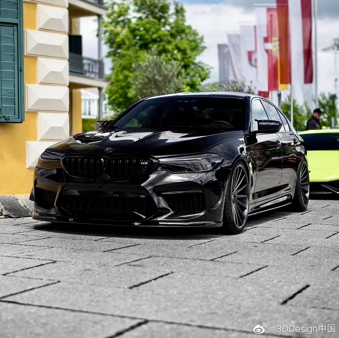 BMW F90 M5 3D Design Style Carbon Fiber Parts - styling view