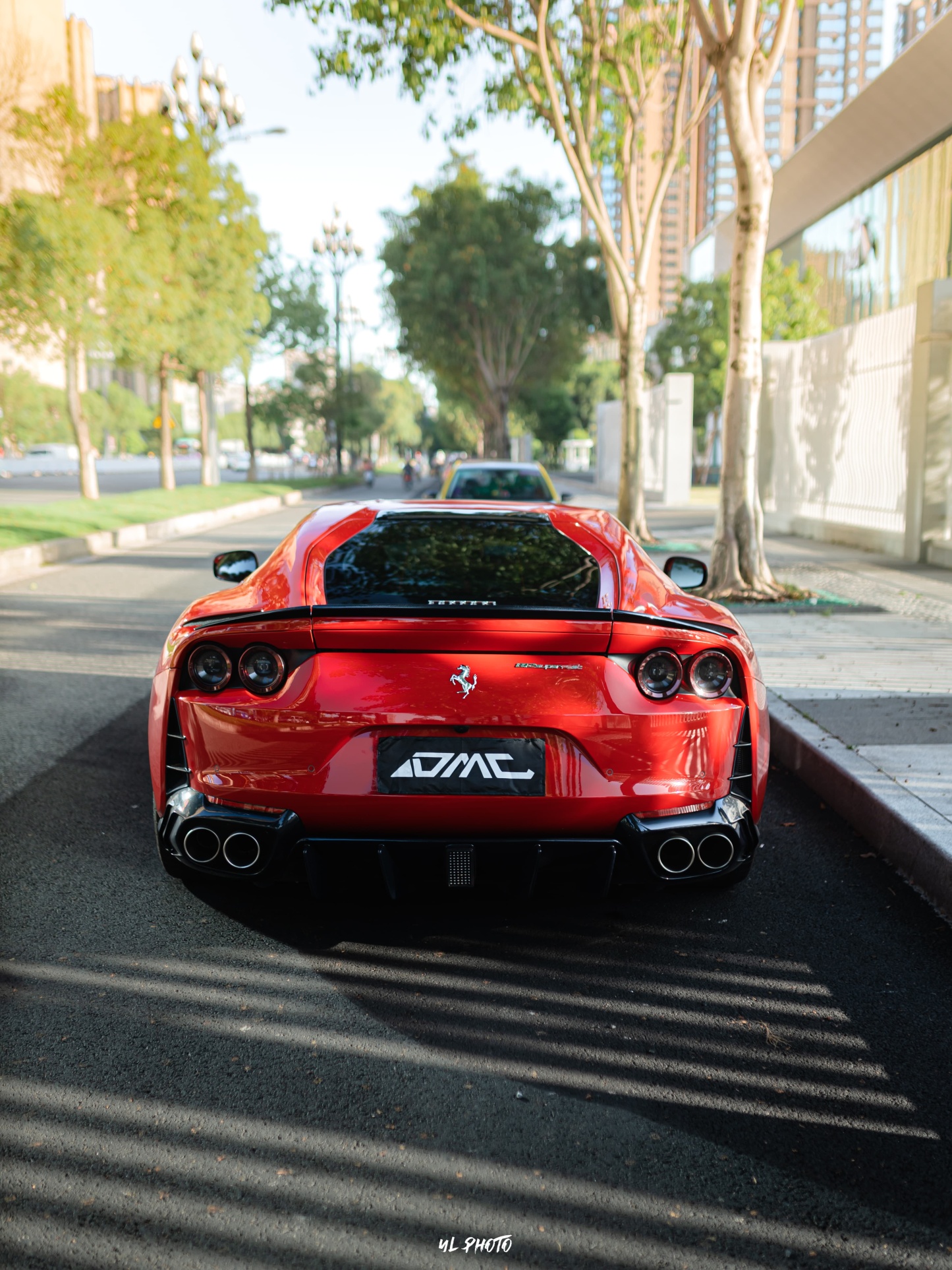Ferrari 812 MSY Style Dry Carbon Parts - styling view
