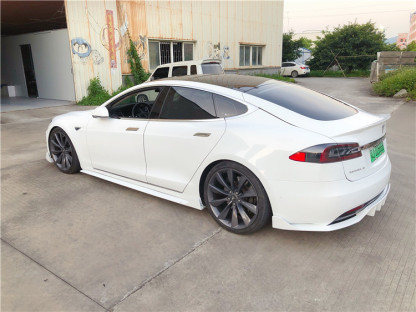 Tesla Model S Ocean Design Style Parts - styling view