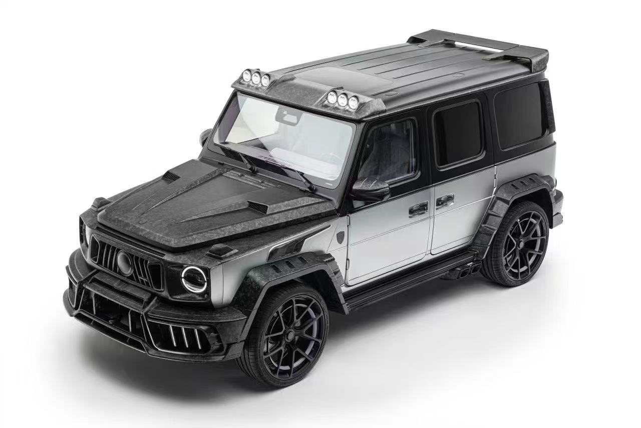 Mercedes-Benz W464/W465 G63/G500/G55 MSY Style Dry Carbon Body Kit - styling view