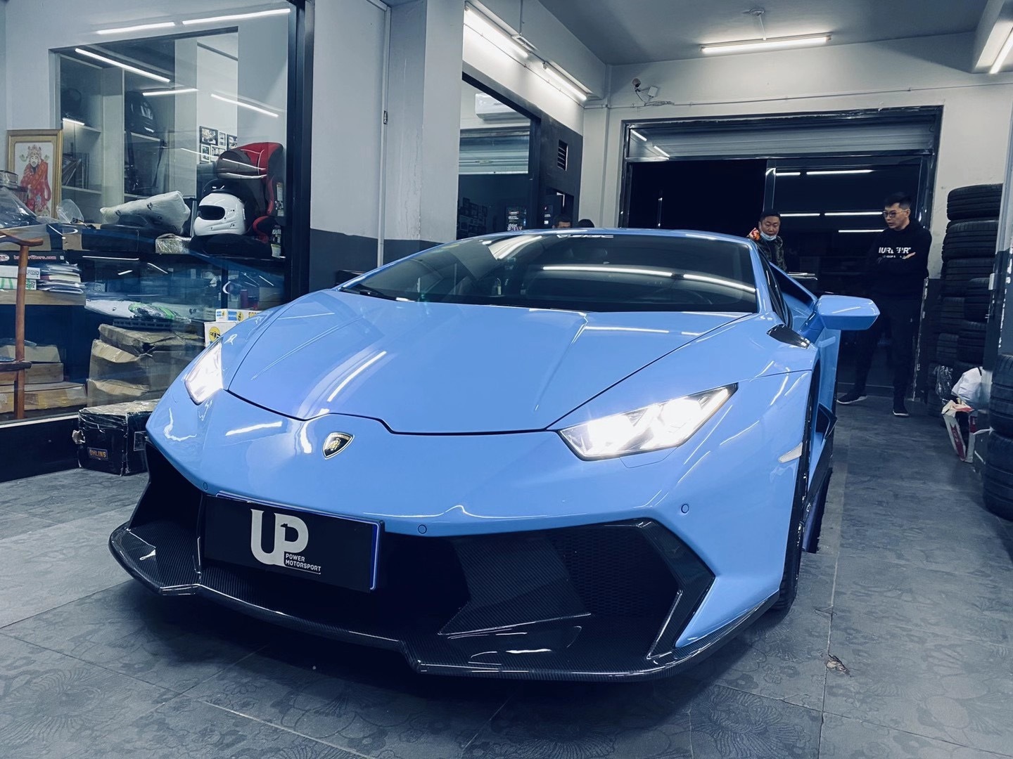 Lamborghini LP580/LP600/LP610 V Style Dry Carbon Parts - styling view