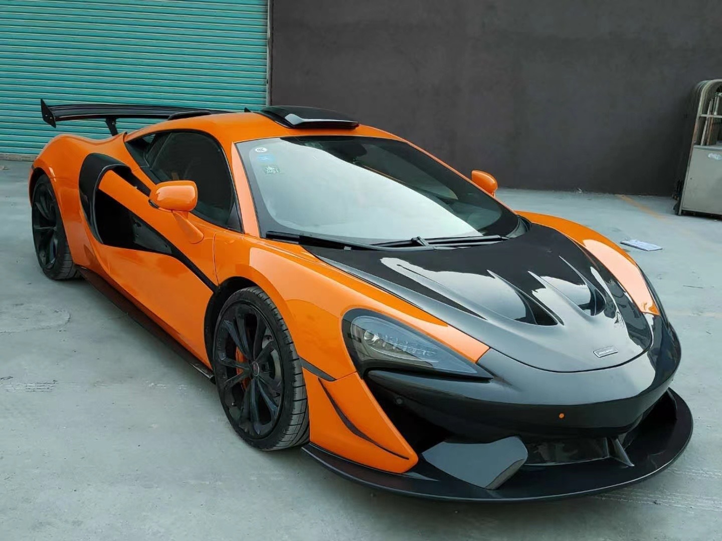McLaren 540C / 570 / 600LT OEM Style Parts - styling view