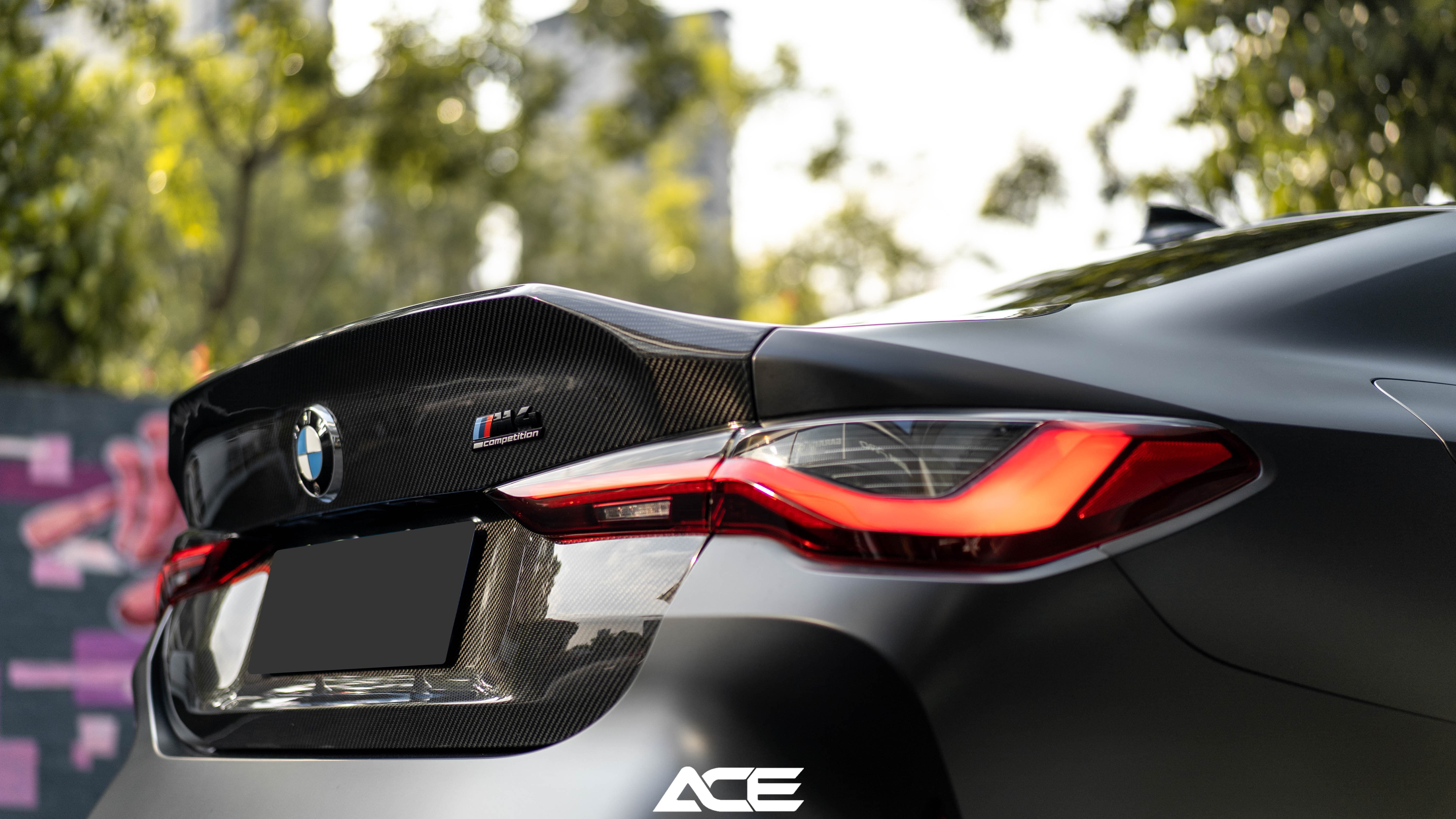BMW G80 M3/G82 M4 CSL Style Dry Carbon Parts - styling view