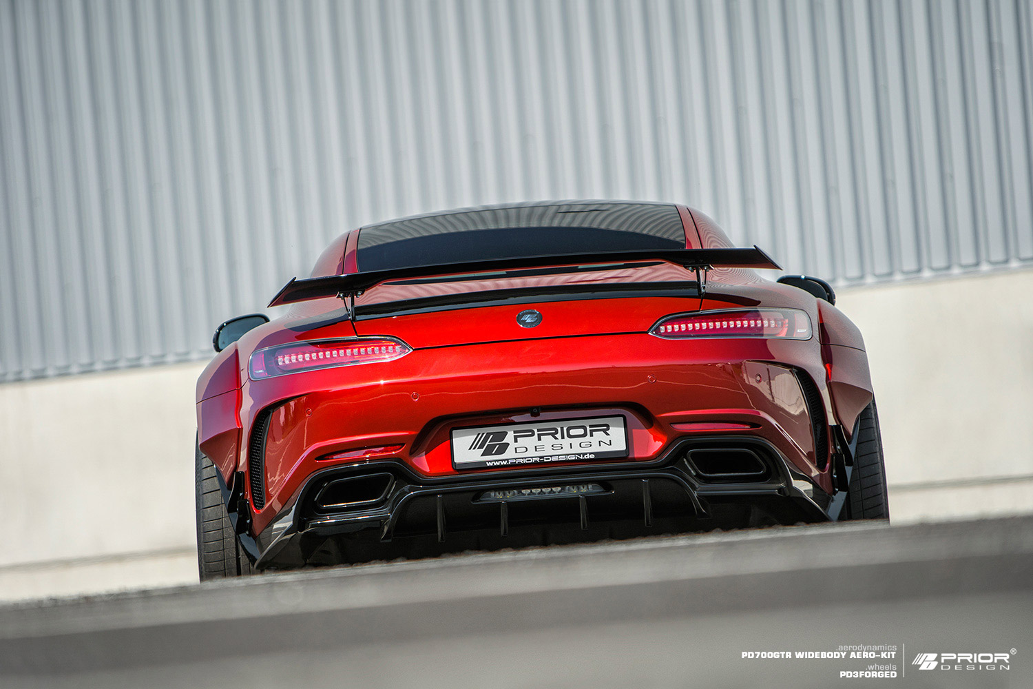 Mercedes-AMG GT Prior Design Style Parts - styling view
