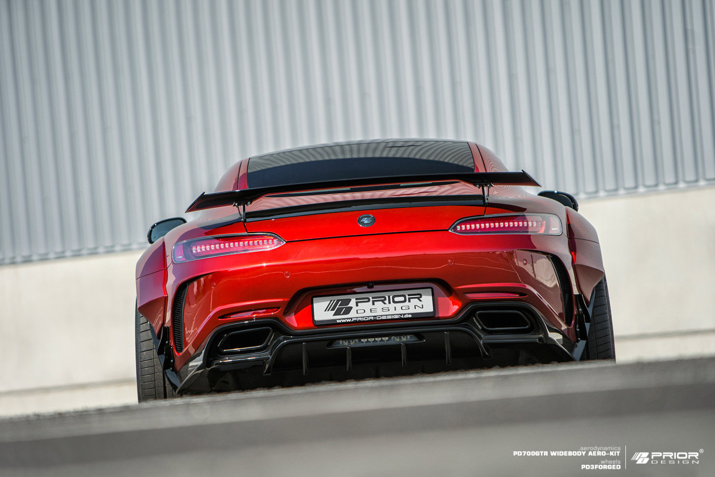 Mercedes-AMG GT Prior Design Style Parts - styling view