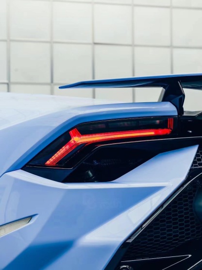Lamborghini EVO Tecnice Style Plastic and Carbon Conversion Parts - styling view