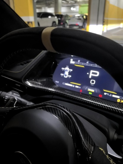 Lotus Emira Carbon Trim Parts - styling view