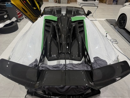 Lamborghini Revuelto DK Style Parts - styling reference for Engine Cover Air Intake