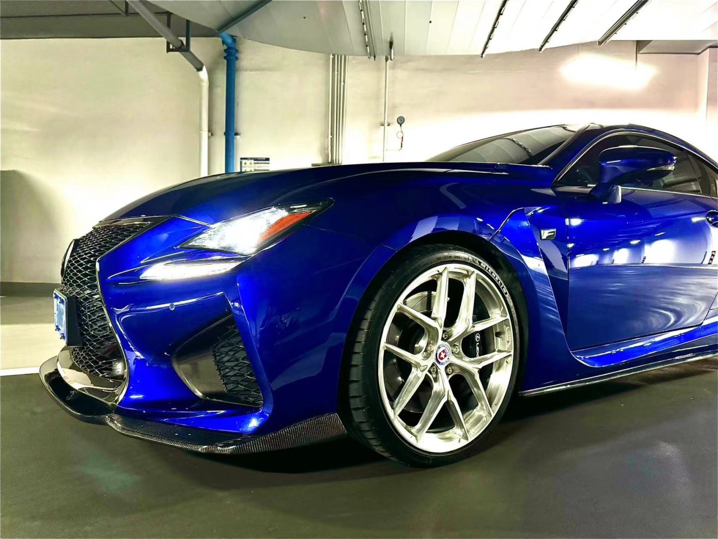 Lexus RC F Ocean Design Style Carbon Fiber Parts - styling view